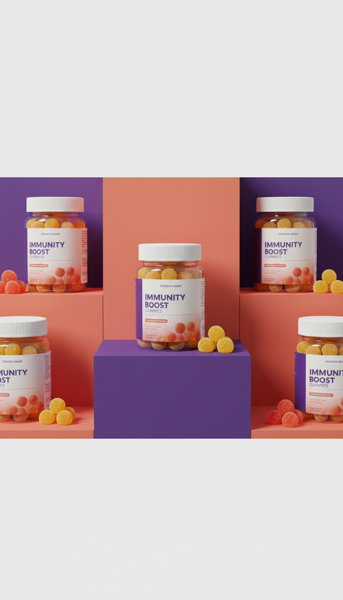 Immunity Boost Gummies with Elderberry